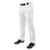 Champro BPPINU Triple Crown Pinstripe OB Pant - White Navy Baseball 1 Champro BPPINU Triple Crown Pinstripe OB Pant - White Navy Baseball