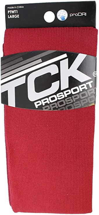 Twin City TCK Prosport Performance Knee High Tube Socks - Cardinal 6 Twin City TCK Prosport Performance Knee High Tube Socks - Cardinal