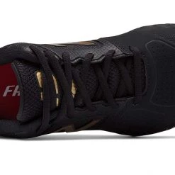 Softball New Balance STVELOv1 Fastpitch Fresh Foam Turf Shoe - Black Gold