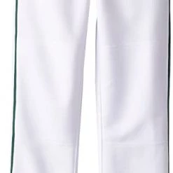 Baseball Easton Youth Quantum Plus Pant With Piping - White Dark Green