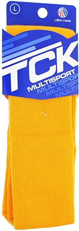 Twin City Multisport Acrylic Knee High Tube Socks - Gold 6 Twin City Multisport Acrylic Knee High Tube Socks - Gold