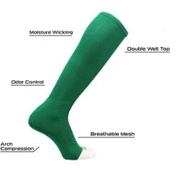 Twin City TCK Prosport Performance Knee High Tube Socks - Kelly