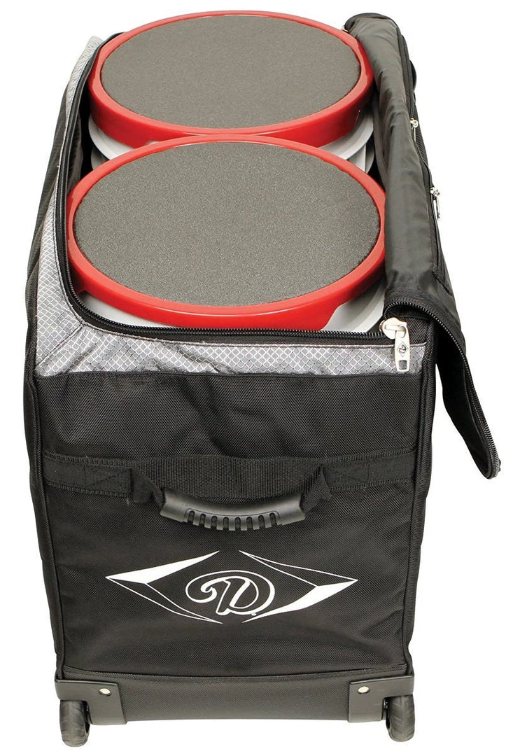 Diamond Wheeled Bucket Bag - Black 6 Diamond Wheeled Bucket Bag - Black