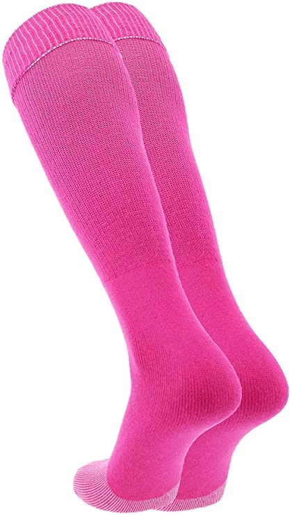 Twin City Multisport Acrylic Knee High Tube Socks - Fuchsia 4 Twin City Multisport Acrylic Knee High Tube Socks - Fuchsia