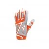 Mizuno B-303 Youth Batting Gloves - Orange White