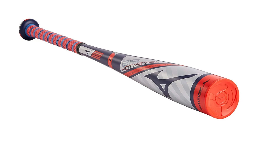 Baseball Mizuno B19 Hot Metal (-10) USA Approved Bat 340497 - Navy Red 3 Baseball Mizuno B19 Hot Metal (-10) USA Approved Bat 340497 - Navy Red