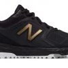 Softball New Balance STVELOv1 Fastpitch Fresh Foam Turf Shoe - Black Gold