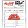 Rawlings System 17 Line-Up Cards (12 Each)