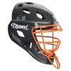 Diamond DCH-Edge Pro Catcher's Helmet Small - Black Orange Baseball