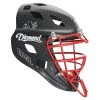 Diamond DCH-Edge Pro Catcher's Helmet Large - Black Scarlet 1 Diamond DCH-Edge Pro Catcher's Helmet Large - Black Scarlet