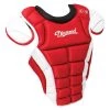 Diamond DCP-iX5-MED 14.5" Baseball Chest Protectors - Scarlet White