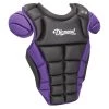 Diamond DCP-iX5-MED 14.5" Baseball Chest Protectors - Black Purple