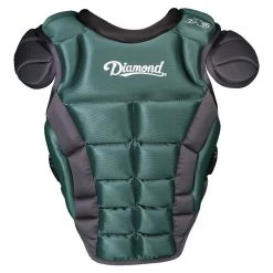 Diamond DCP-iX5-MED 14.5" Baseball Chest Protectors - Dark Green