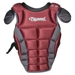 Diamond DCP-iX5-MED 14.5" Baseball Chest Protectors - Maroon