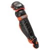 Diamond DCP-iX5 14.5" Baseball Leg Guards - Black Orange