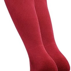 Twin City TCK Prosport Performance Knee High Tube Socks - Cardinal