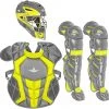 Baseball All-Star Youth System 7 Axis Elite Catcher's Set (Ages 9-12) - Dark Gray Gold 2 Baseball All-Star Youth System 7 Axis Elite Catcher's Set (Ages 9-12) - Dark Gray Gold
