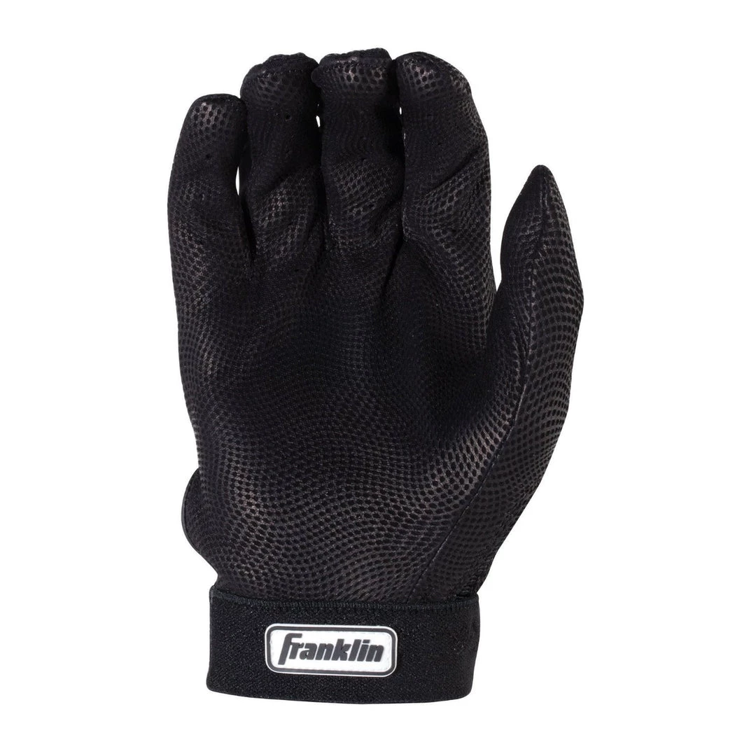 Franklin Pro Classic Batting Gloves - Black 4 Franklin Pro Classic Batting Gloves - Black