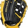 Easton Future Elite Youth 11.00" Infield Glove - Black Yellow Baseball