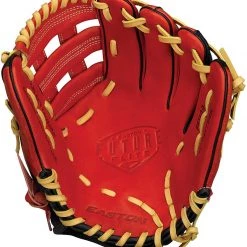 Baseball Easton Future Elite Youth 11.00" Infield Glove - Red Black Cream
