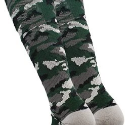 Twin City TCK Woodland Camo Knee High Socks - Dark Green Camo 8 Twin City TCK Woodland Camo Knee High Socks - Dark Green Camo