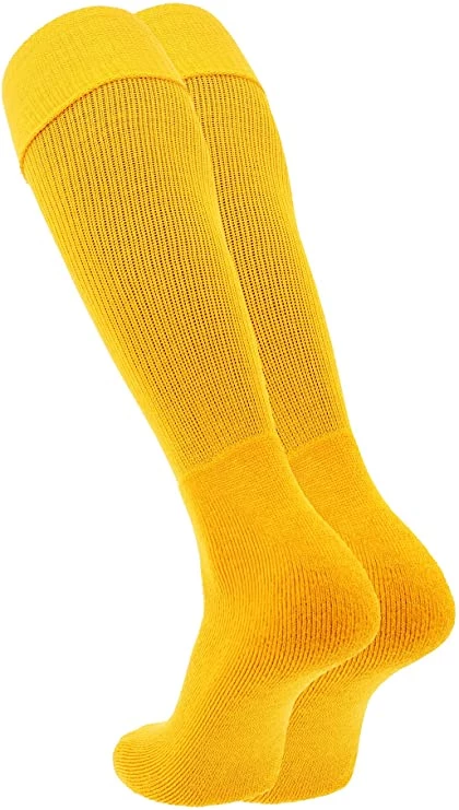 Twin City Multisport Acrylic Knee High Tube Socks - Gold 4 Twin City Multisport Acrylic Knee High Tube Socks - Gold