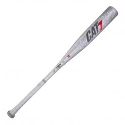 Marucci Cat7 Senior League (-8) 2 5/8" Bat - Silver Baseball