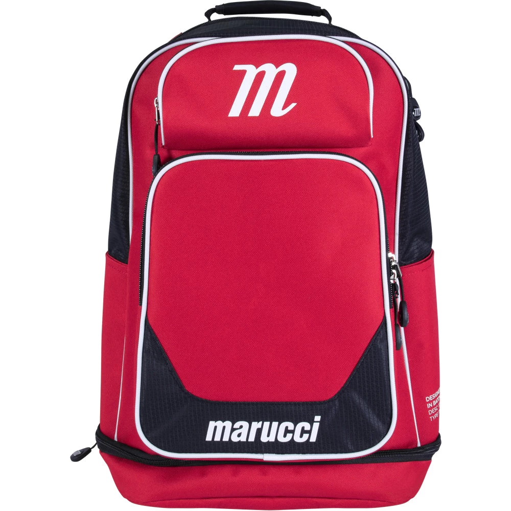 Marucci Battalion Batpack - Red 3 Marucci Battalion Batpack - Red