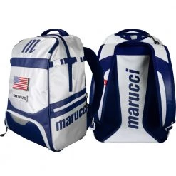 Marucci Dynamo Batpack - White Navy