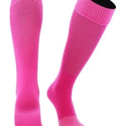 Twin City Multisport Acrylic Knee High Tube Socks - Fuchsia