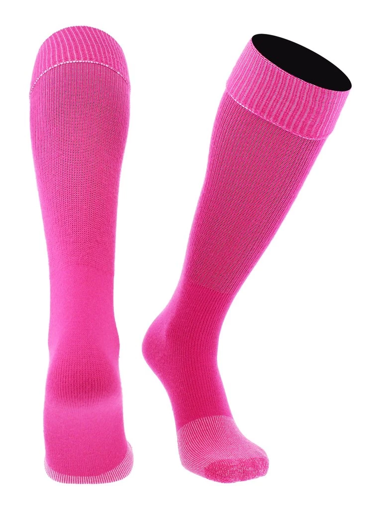 Twin City Multisport Acrylic Knee High Tube Socks - Fuchsia 3 Twin City Multisport Acrylic Knee High Tube Socks - Fuchsia