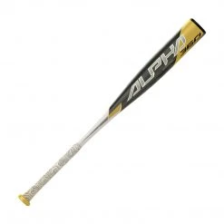 Easton 2020 Alpha 360 (-11) USA Approved Bat 5 2/8" - White Gold Baseball