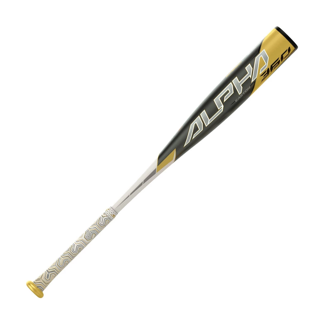 Easton 2020 Alpha 360 (-11) USA Approved Bat 5 2/8" - White Gold Baseball 3 Easton 2020 Alpha 360 (-11) USA Approved Bat 5 2/8" - White Gold Baseball