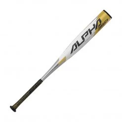 Easton 2020 Alpha 360 (-10) Sr League Bat 2 5/8" - White Gold Baseball