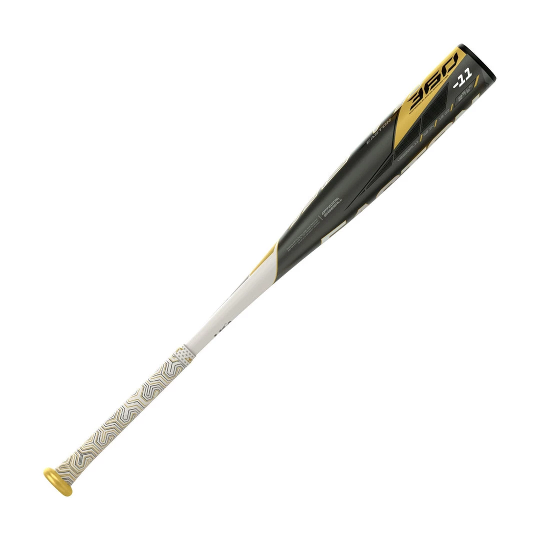 Easton 2020 Alpha 360 (-11) USA Approved Bat 5 2/8" - White Gold Baseball 4 Easton 2020 Alpha 360 (-11) USA Approved Bat 5 2/8" - White Gold Baseball