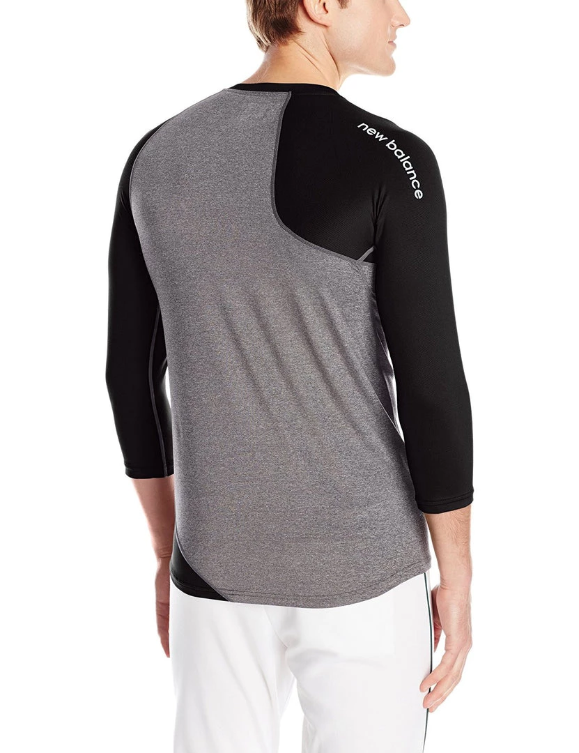 New Balance Asym Baseball Base Layer Right - Black 4 New Balance Asym Baseball Base Layer Right - Black