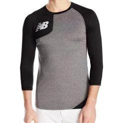 New Balance Asym Baseball Base Layer Right - Black