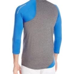 New Balance Asym Baseball Base Layer Left - Royal