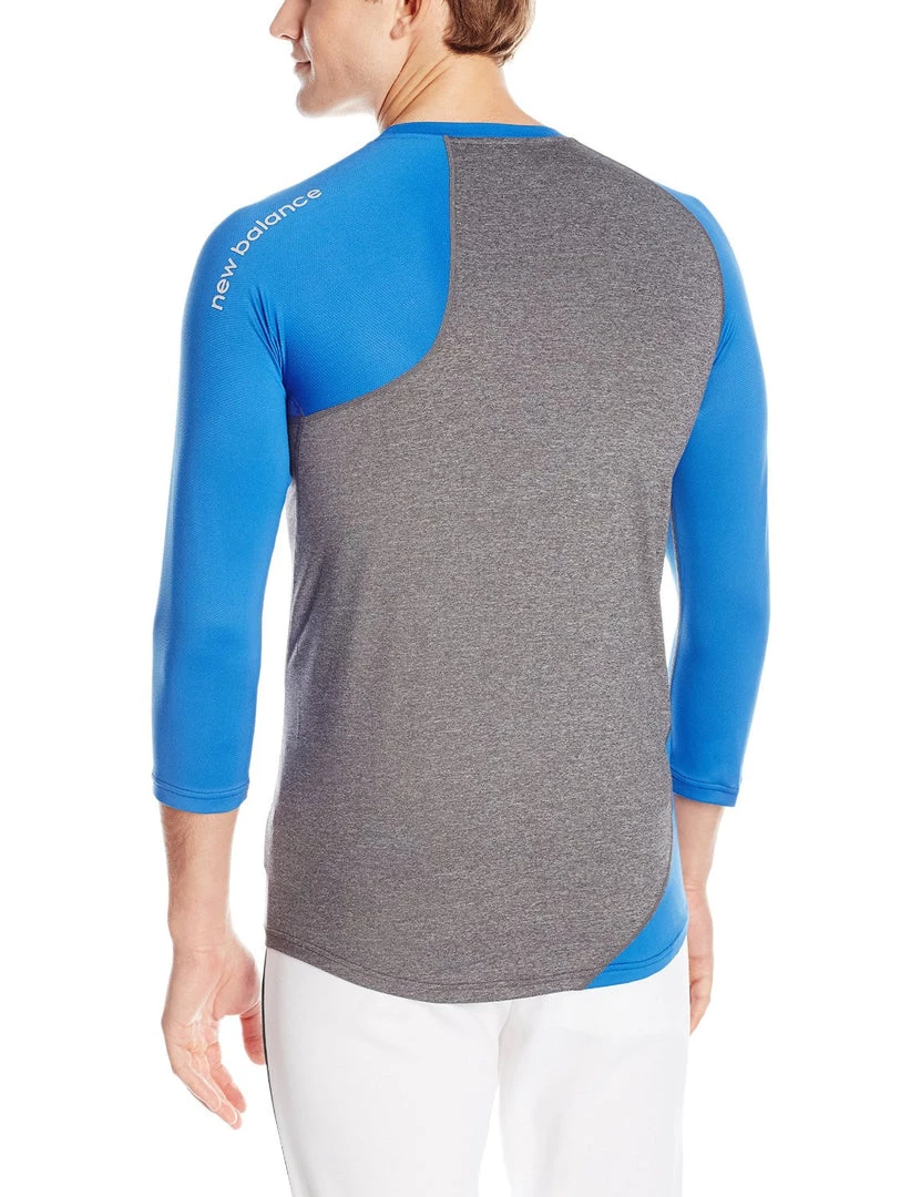 New Balance Asym Baseball Base Layer Left - Royal 4 New Balance Asym Baseball Base Layer Left - Royal