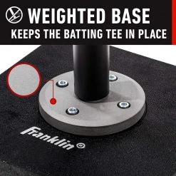 Baseball Franklin Sports MLB Total Batting Tee - Black