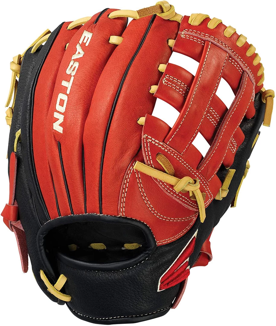 Baseball Easton Future Elite Youth 11.00" Infield Glove - Red Black Cream 3 Baseball Easton Future Elite Youth 11.00" Infield Glove - Red Black Cream