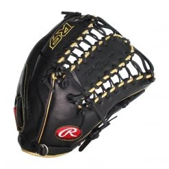 Baseball Rawlings 2021 R9 Series 12.75" Outfield Glove R96019BGFS - Black Gold
