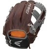 Baseball Easton Mako Legacy 11.75" Single Post Web Infield Glove - Brown Gray