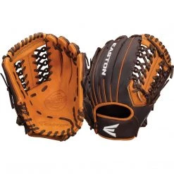 Baseball Easton Core Pro 11.75" Grip-T Web Infield Pitcher Glove - Brown Tan 7 Baseball Easton Core Pro 11.75