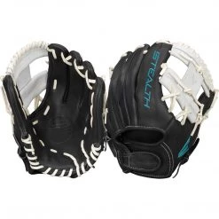 Easton Stealth Pro 11.75" FP Infield Glove - Black White Softball 7 Easton Stealth Pro 11.75