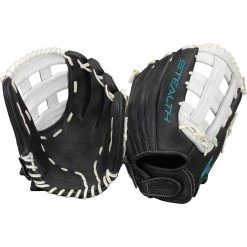 Easton Stealth Pro 12.75" FP Outfield Glove - Black White 7 Easton Stealth Pro 12.75