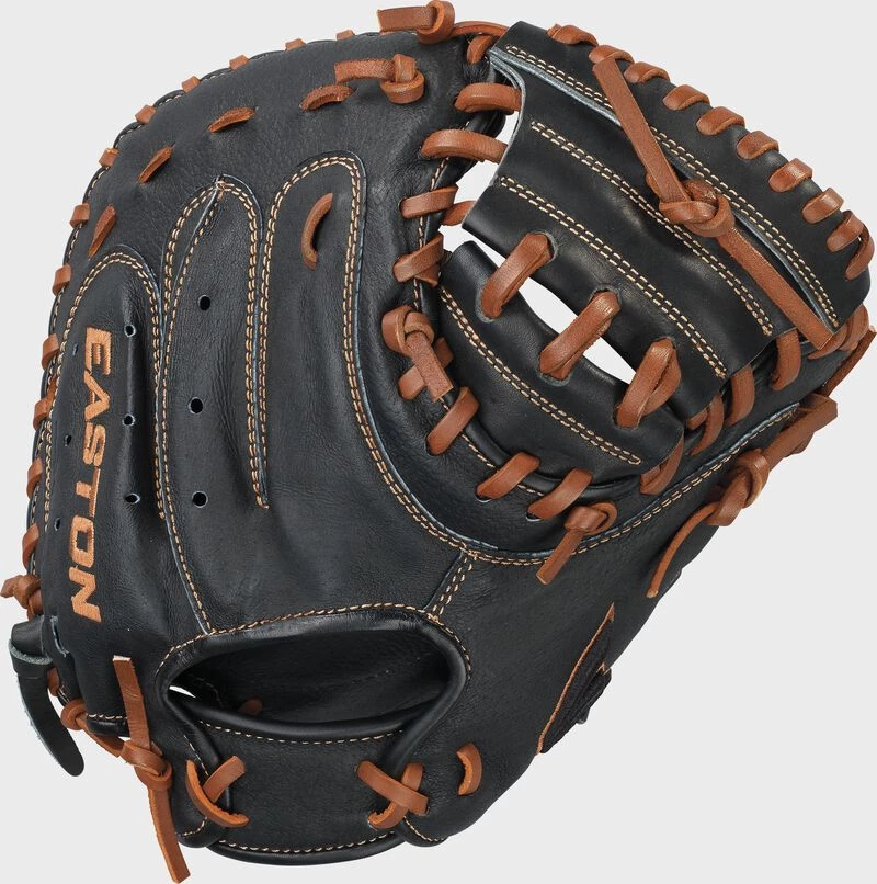 Easton Future Elite Youth 32.00" Catcher's Mitt - Black Brown Baseball 3 Easton Future Elite Youth 32.00" Catcher's Mitt - Black Brown Baseball
