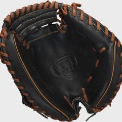 Easton Future Elite Youth 32.00" Catcher's Mitt - Black Brown Baseball