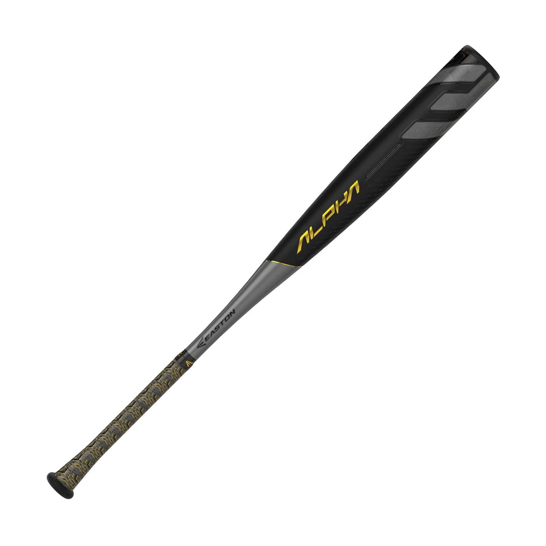 Easton 2019 Alpha (-3) BBCOR Bat - Graphite Black Baseball 3 Easton 2019 Alpha (-3) BBCOR Bat - Graphite Black Baseball