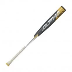 Easton 2020 Alpha 360 (-3) BBCOR Bat - White Gold Baseball